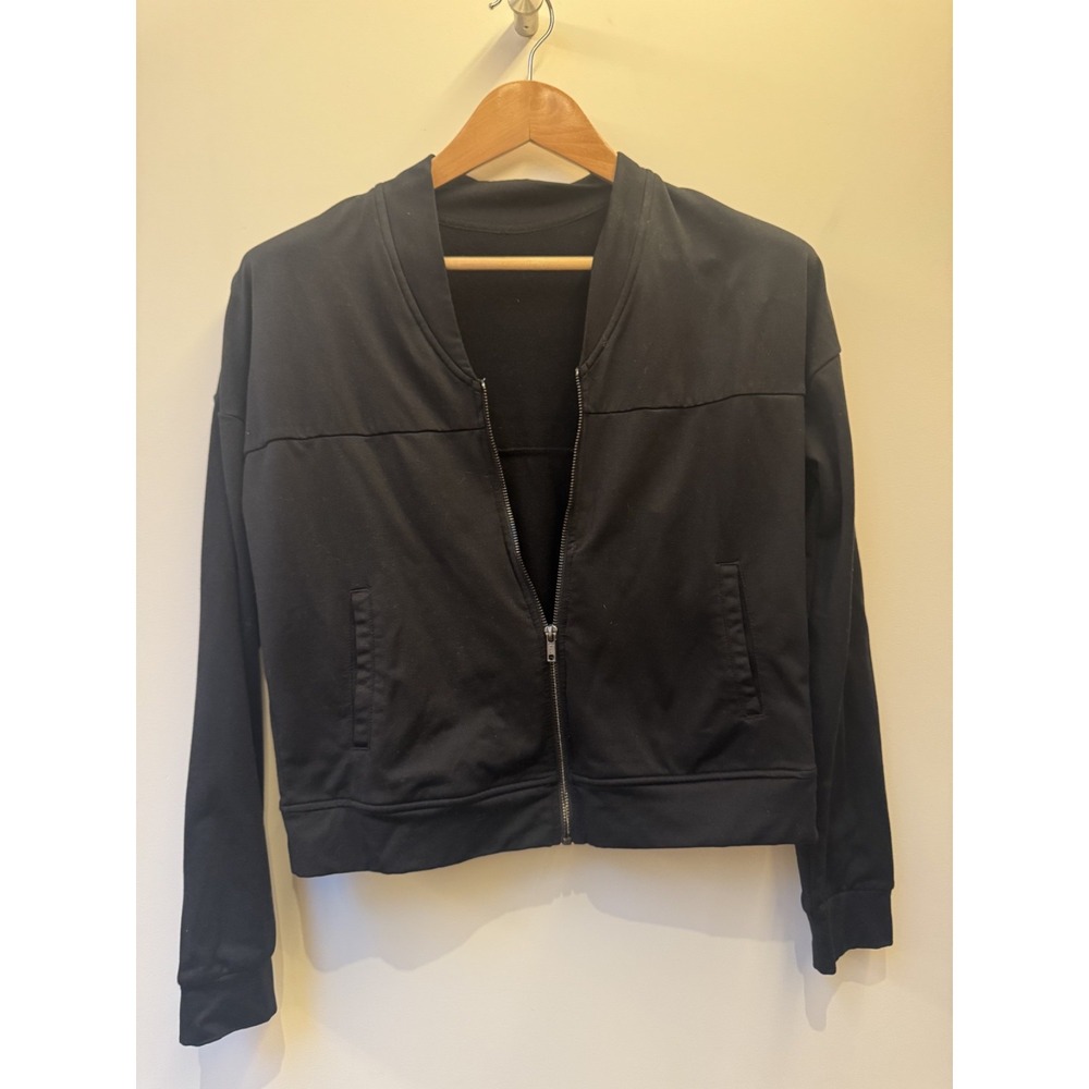 Fabletics‎ Black Full Zip Athletic Jacket | Women's Size XS | Running & Workout